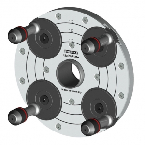 Adjustable clamping plate for wheel centering QuickPlate V (4-pin) Haweka | Baltic Diag
