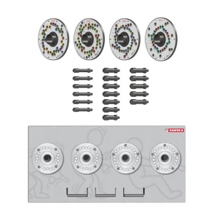 Wheel clamping flange kit for balancing machines WorldKit I Haweka | Baltic Diag Wheel clamping flange kit for balancing machines WorldKit I Haweka | Baltic Diag