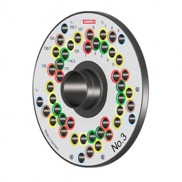 Wheel clamping flange kit for balancing machines WorldKit II Haweka | Baltic Diag Wheel clamping flange kit for balancing machines WorldKit II Haweka | Baltic Diag