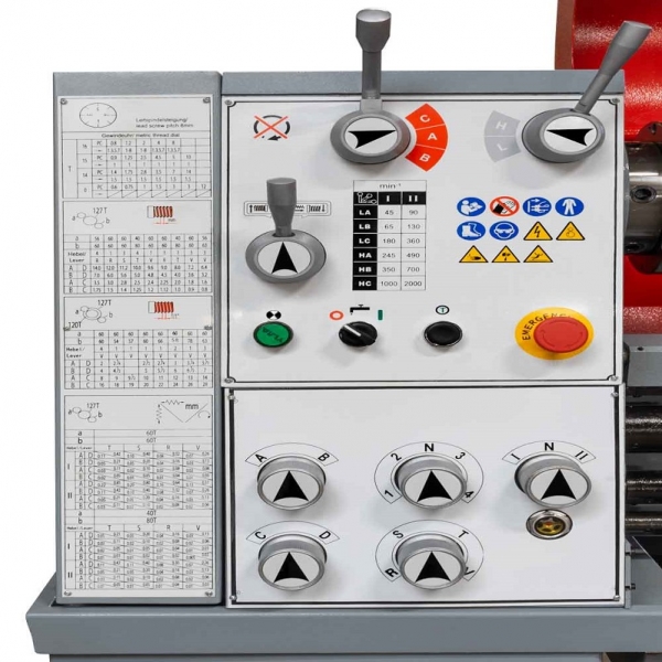 Metal Lathe with 3-Axis Digital Readout (DRO) ED1500KDIG | Baltic Diag