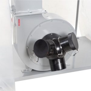 Dust collector with insert for workshops with 3 suction ports | Baltic Diag