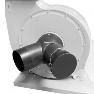 Dust collector for workshops with 2 suction ports | Baltic Diag