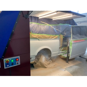 Mobile painting booth Ikotec Eklipse | Baltic Diag