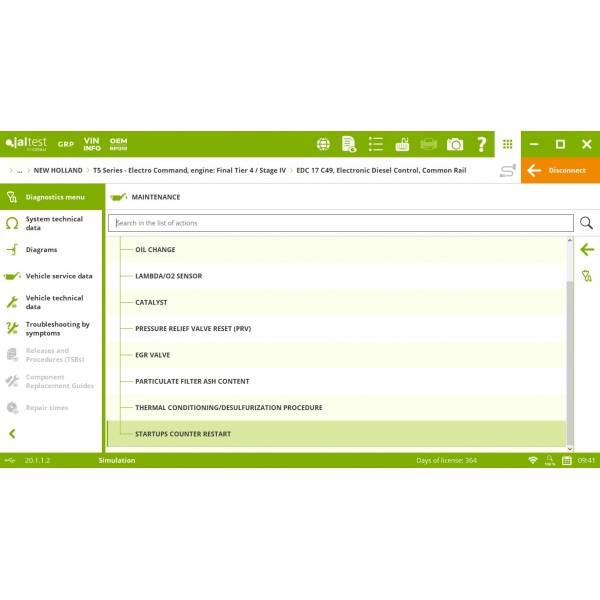Universal agricultural machinery diagnostic tool Jaltest AGV Kit | Baltic Diag