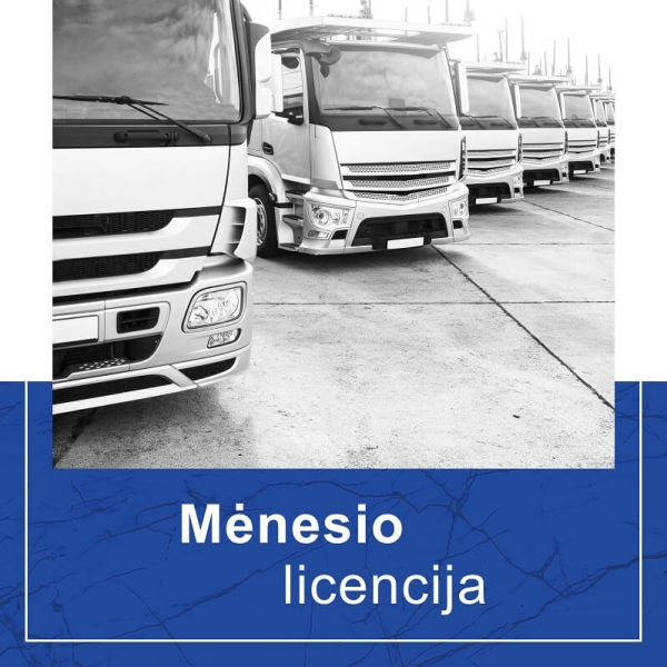 Commercial transport database Jaltest CV - for a month Commercial transport database Jaltest CV - for a month