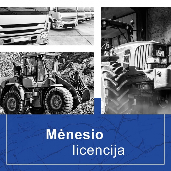 Commercial + agricultural + construction transport database Jaltest CV + AGV + OHW - for a month Commercial + agricultural + construction transport database Jaltest CV + AGV + OHW - for a month