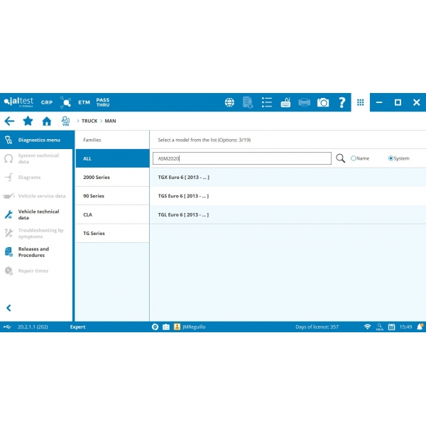 Универсальное диагностическое оборудование для грузовиков Jaltest PC Link | Baltic Diag
