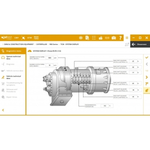 Universal diagnostic equipment for construction machinery Jaltest OHW Kit | Baltic Diag