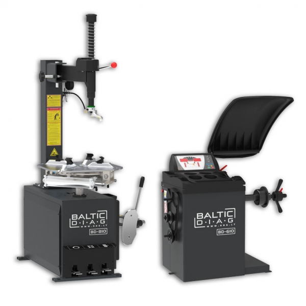 Set of tire changer and wheel balancing machines BD-810 + BD-610 Set of tire changer and wheel balancing machines BD-810 + BD-610
