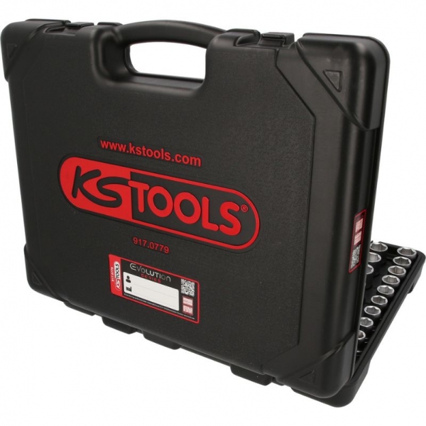 Tool set KS Tools, 179 pcs. 1/4 ”; 3/8 ”; 1/2 ”6 point heads. | Baltic Diag