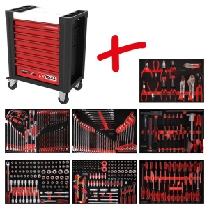 Performanceplus P10 tool trolley set with 399 tools, 7 drawers KS Tools | Baltic Diag Performanceplus P10 tool trolley set with 399 tools, 7 drawers KS Tools | Baltic Diag