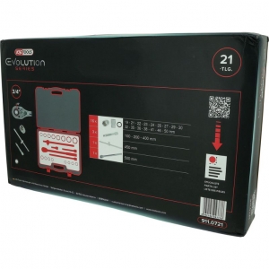 3/4 socket wrench Set, 21-piece, 6-point KS Tools | Baltic Diag