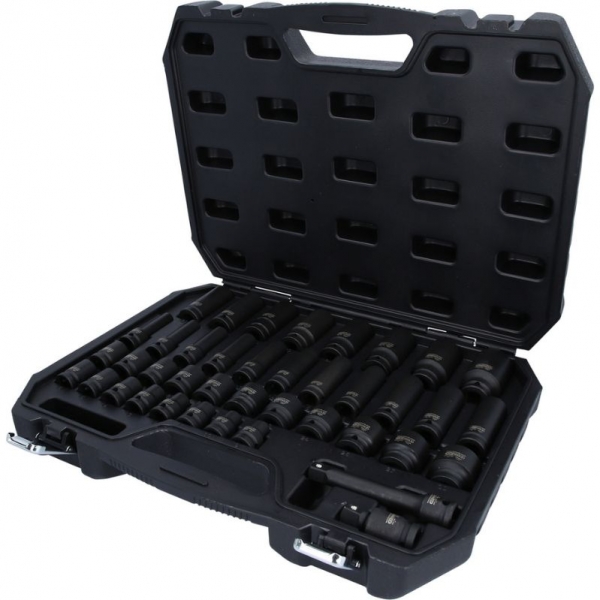 1/2" heavy-duty hex impact socket set, 40-piece KS Tools
