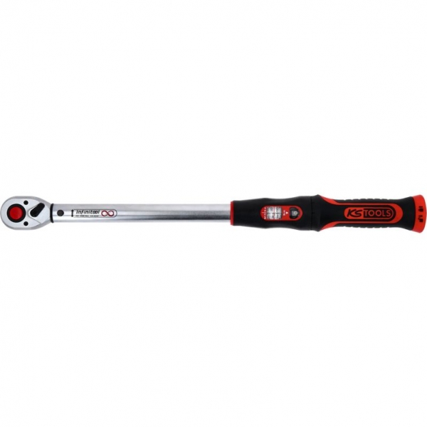 1/2 torque wrench with ratchet 20–200 Nm INFINITOOL KS Tools | Baltic Diag