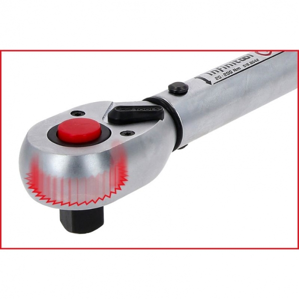 Torque wrench with ratchet 1/2 INFINITOOL, 60–320 Nm KS Tools | Baltic Diag