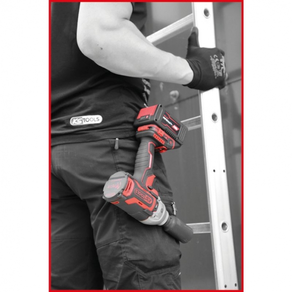 Cordless impact wrench set 1/2, 9-piece eMONSTER KS Tools | Baltic Diag