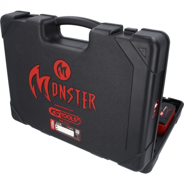 Cordless impact wrench set 1/2, 9-piece eMONSTER KS Tools | Baltic Diag