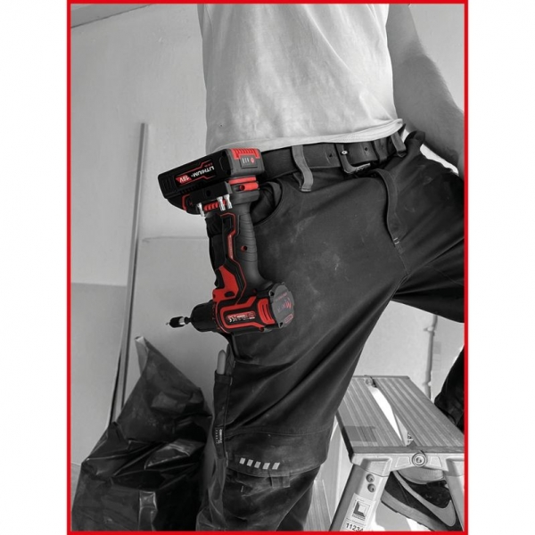 Аккумуляторный дрель-шуруповерт, набор из 4 предметов eMONSTER KS Tools | Baltic Diag