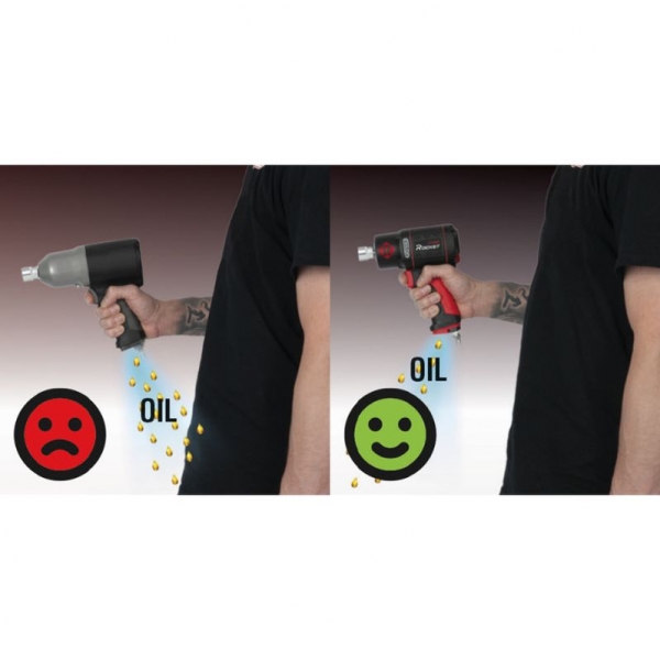 Pneumatic impact wrench, 2300 Nm 1/2 ROCKET II KS Tools | Baltic Diag