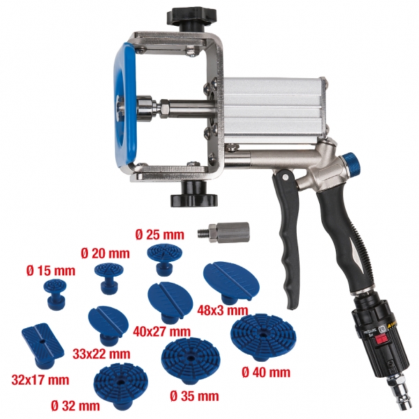 Pneumatic KS Tools smart-repair dent puller set, 12 pcs