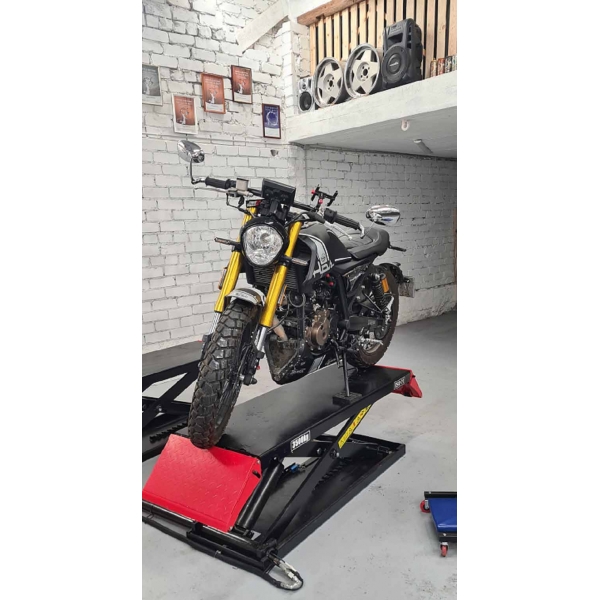 Mobile mid-rise scissor lift for vehicles BD-S2 | Baltic Diag