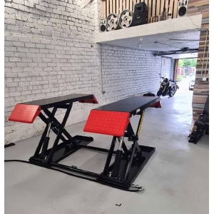 Mobile mid-rise scissor lift for vehicles BD-S2 | Baltic Diag