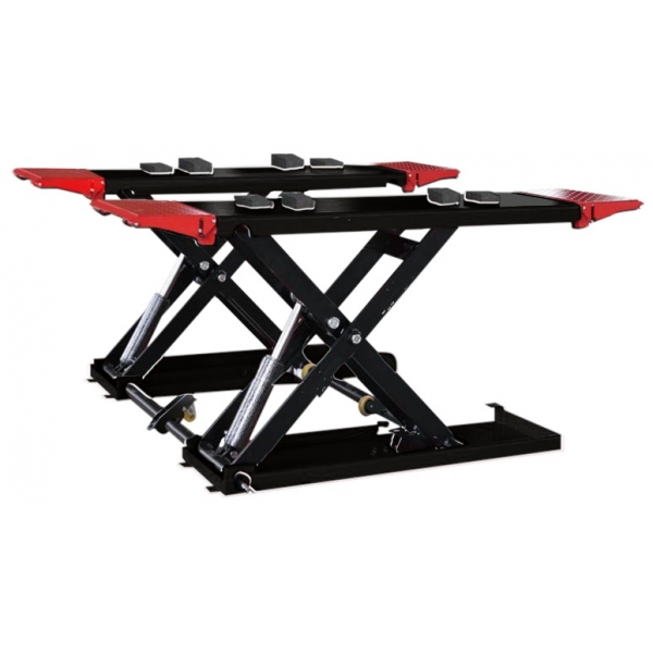 Mobile mid-rise scissor lift for vehicles BD-S2
