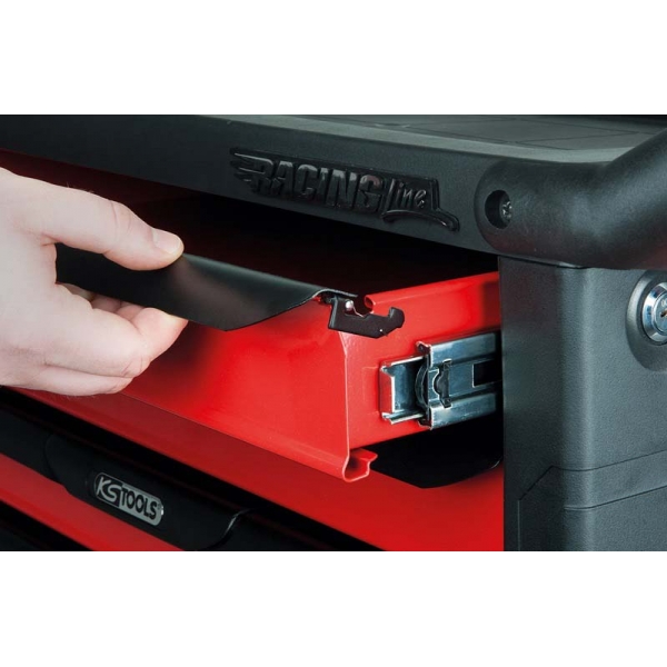 RACINGline tool trolley with 7 drawers and 215 tools | Baltic Diag