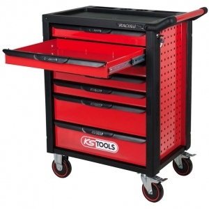 RACINGline tool trolley with 7 drawers and 215 tools | Baltic Diag