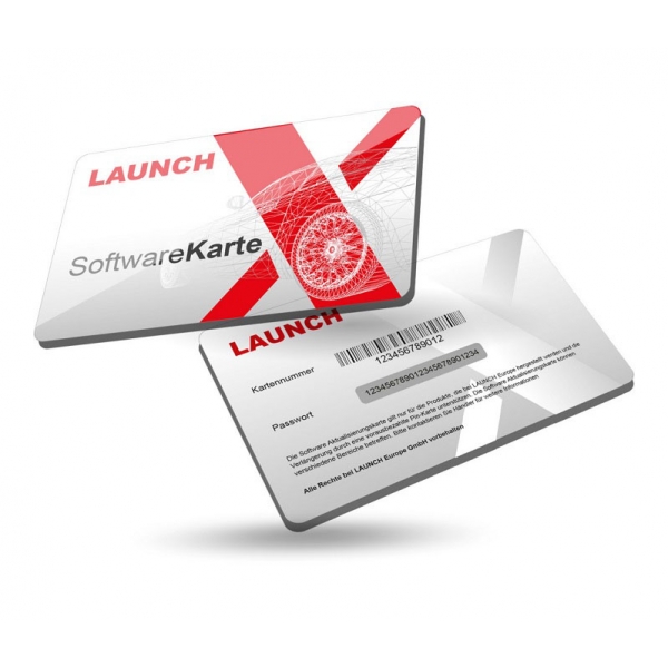 Launch 1 year updates with SGW login package, X-431 Euro Turbo II / LINK