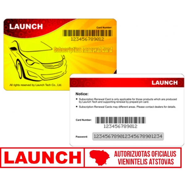 Official LAUNCH 1-year updates for CRP-MOT devices