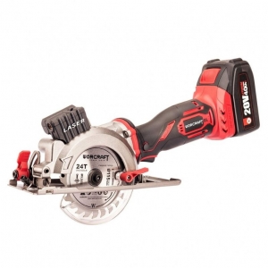 Cordless circular saw with laser 115 mm, 20V Li-ion | Baltic Diag