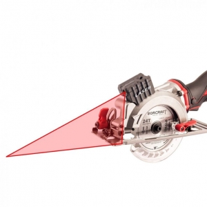 Cordless circular saw with laser 115 mm, 20V Li-ion | Baltic Diag