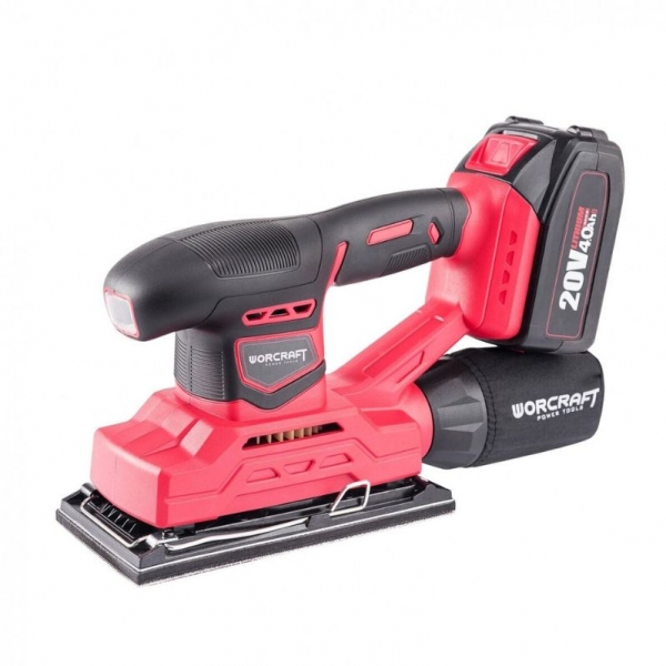 Cordless orbital sander 20V Li-ion