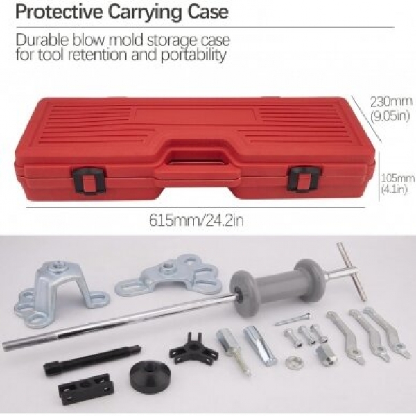 Slide Hammer with Accessories, 9 pcs. | Baltic Diag