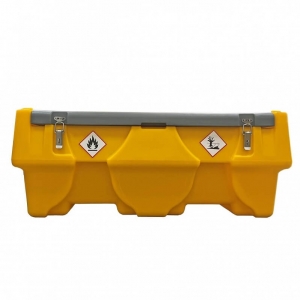 Mobile fuel tank 200L (plastic) with 12V pump DCTP40 (automatic nozzle and filter) | Baltic Diag
