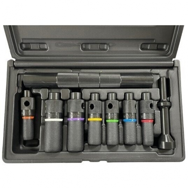 Impact socket set for joints, 9 pcs. M-10 – M-18