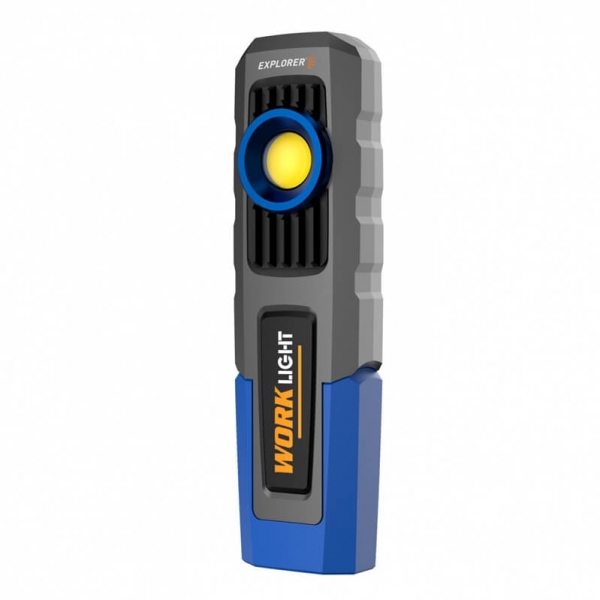 Rechargeable work flashlight COB+SMD