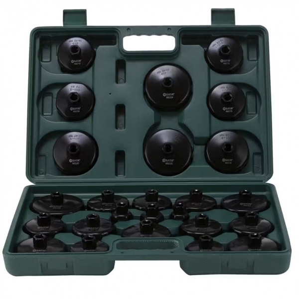 Набор головок для съёма масляных фильтров 25 предметов | Baltic Diag