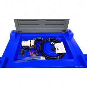 Mobile AdBlue tank 440L (plastic) with 12V ACAD40 pump, automatic nozzle, and filter | Baltic Diag