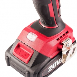 Аккумуляторная дрель-шуруповерт с ударным режимом и 74 аксессуарами | Baltic Diag