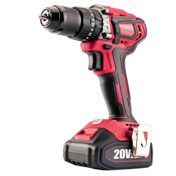 Аккумуляторная дрель-шуруповерт с ударным режимом и 74 аксессуарами | Baltic Diag