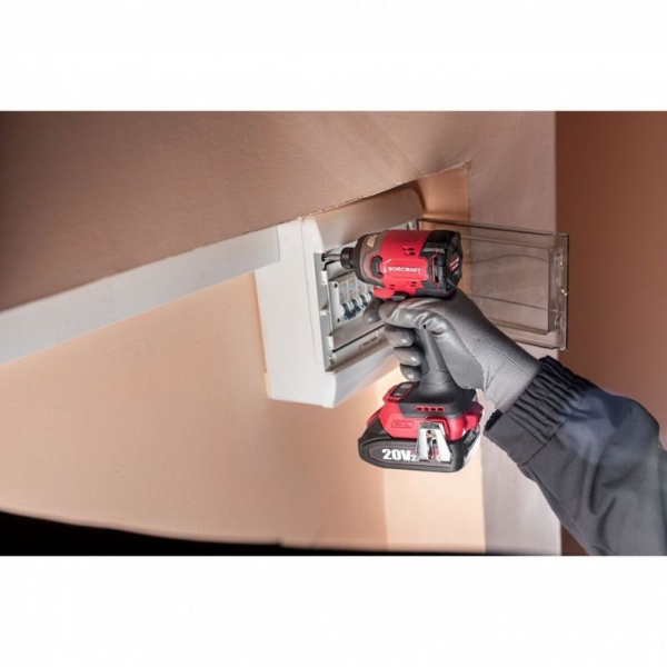 Аккумуляторный ударный шуруповерт 1/4 HEX, 20 В Li-ion | Baltic Diag