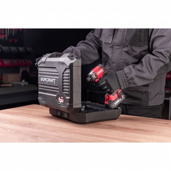 Аккумуляторный ударный шуруповерт 1/4 HEX, 20 В Li-ion | Baltic Diag