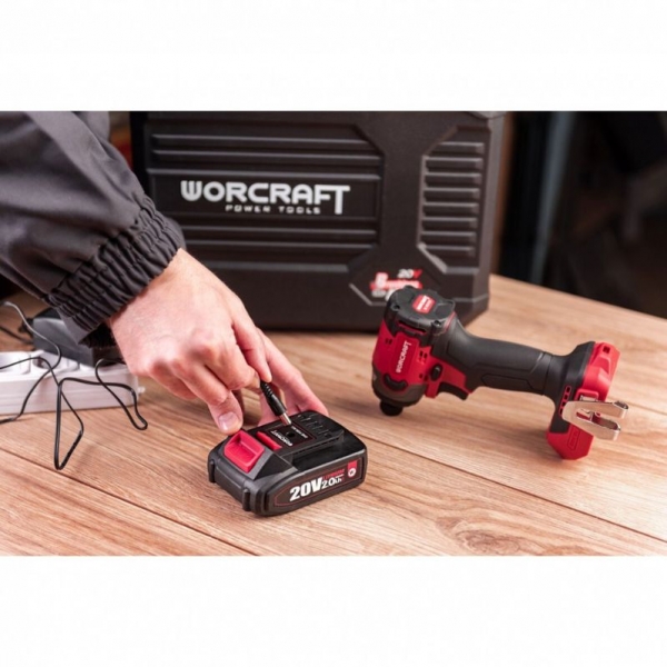 Аккумуляторный ударный шуруповерт 1/4 HEX, 20 В Li-ion | Baltic Diag