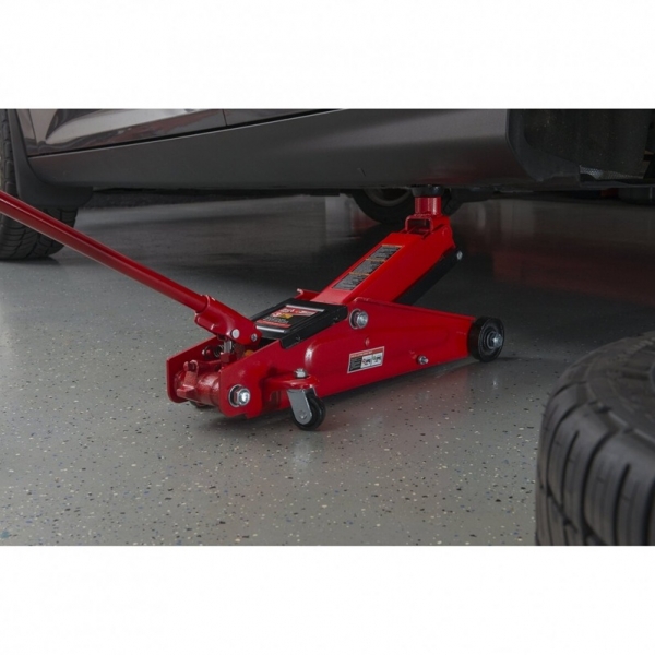 Trolley jack with wheels, 2.5 t raised | Baltic Diag