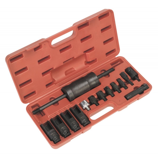 Knockout set for diesel injectors 14pcs.