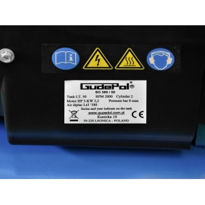 GudePol Air Compressor 50 L, 380 L/min, 8 bar | Baltic Diag
