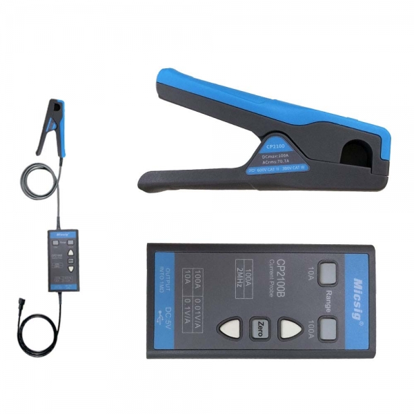 Измерительные клещи сверхмалого тока для осциллографов переменного и постоянного тока, серия CP2100 | Baltic Diag