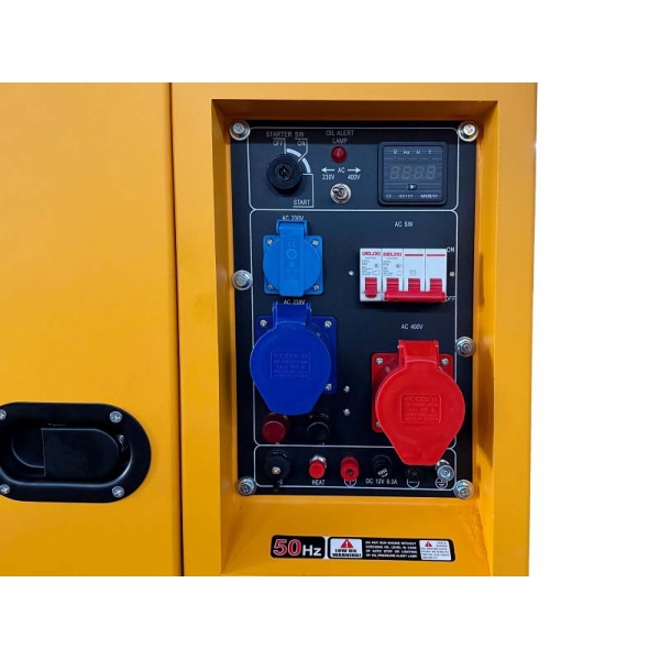 Mobile diesel generator BD22000SEA, 15 kW | Baltic Diag